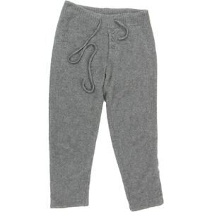 James Perse Gray Cashmere Pull On Drawstring Gray Track Pants Jogger 2